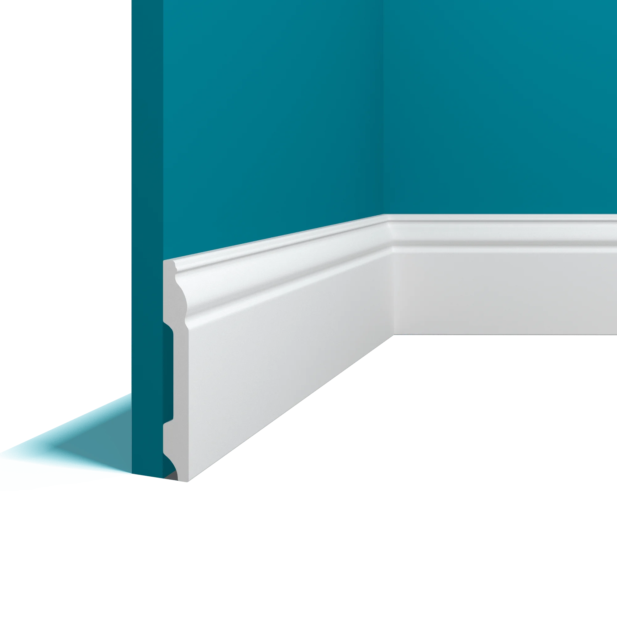 Плинтус из дюрополимера в интерьере