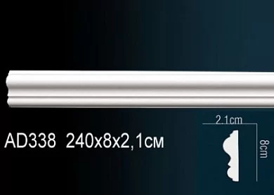 Молдинг из полиуретана Perfect AD338 цена