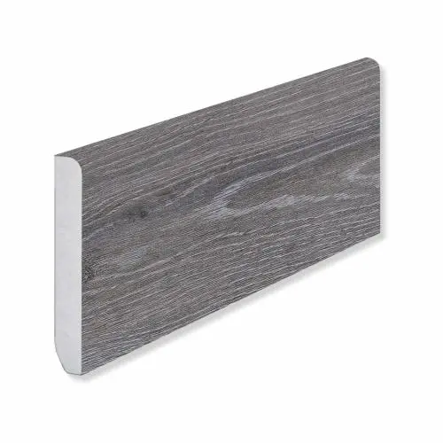 Кварцевый плинтус Fargo 379-1 Дуб Серый Иней градиент цена