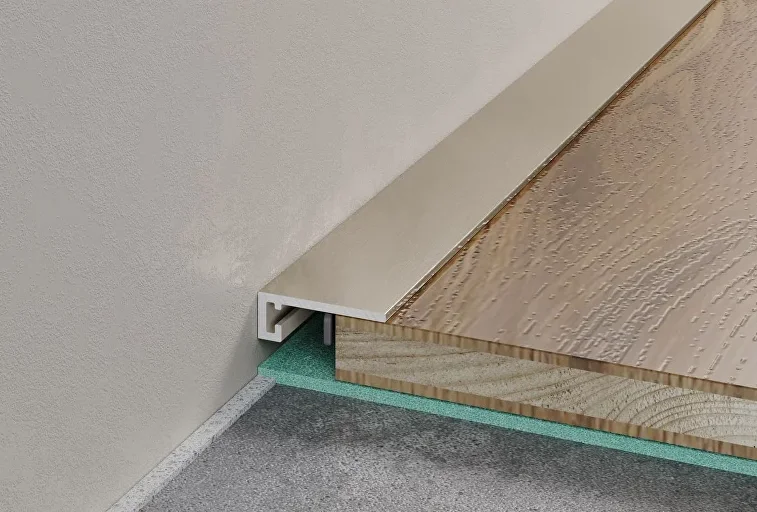 Микроплинтус Laconistiq MICRO 15 Classic светло-золотой