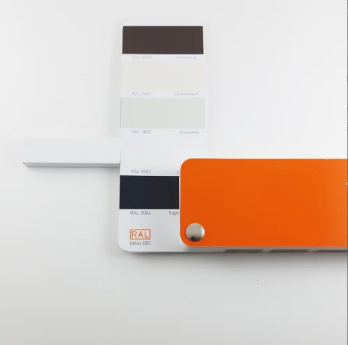 Микроплинтус L образный Белый 9003 эмаль 62-56-00