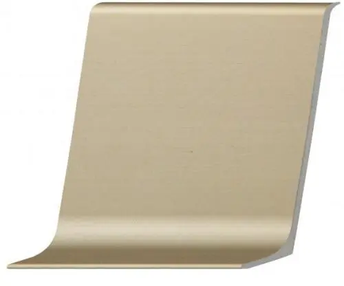 Плинтус алюминиевый 80 мм Шампань купить