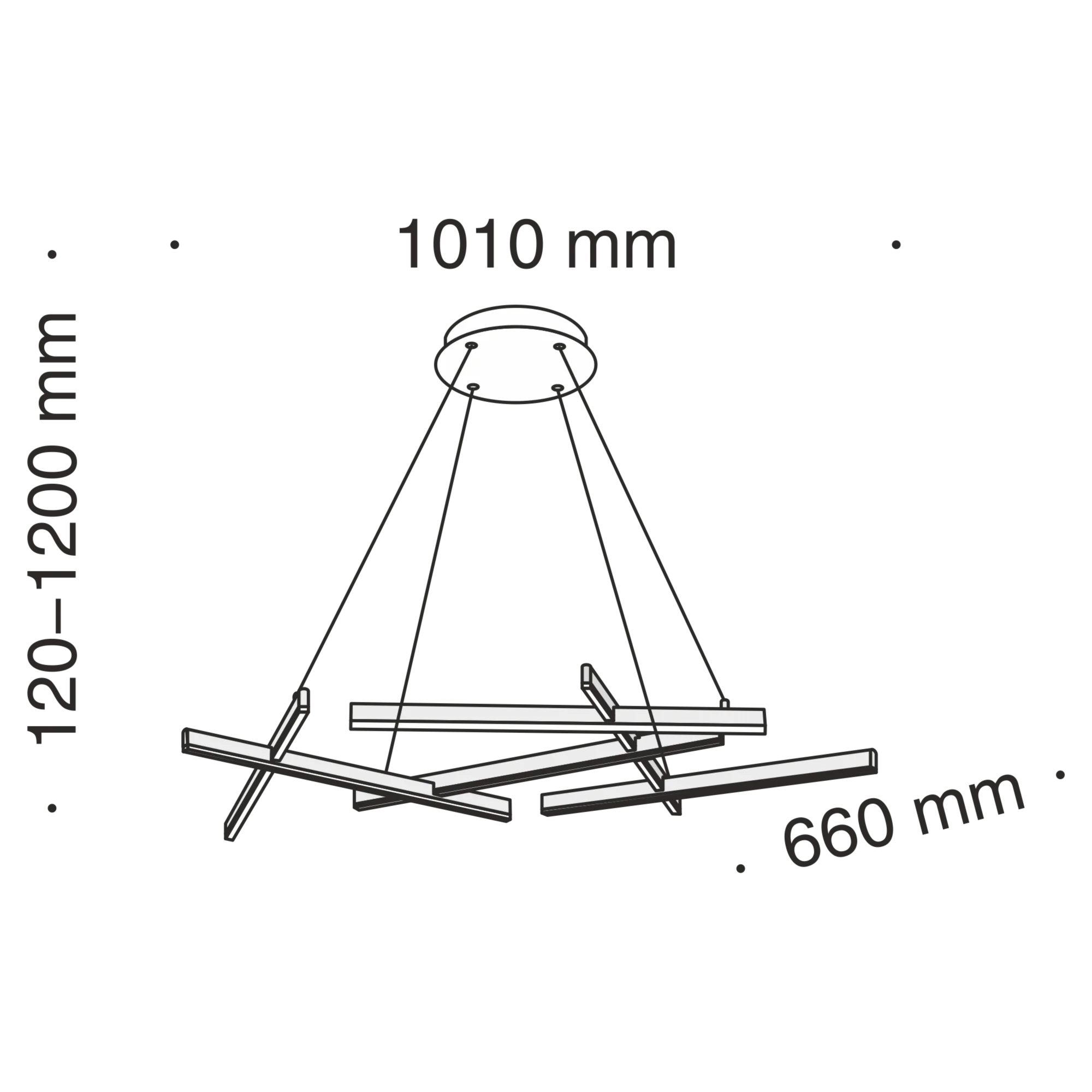 Подвесной светильник Maytoni MOD016PL-L75B
