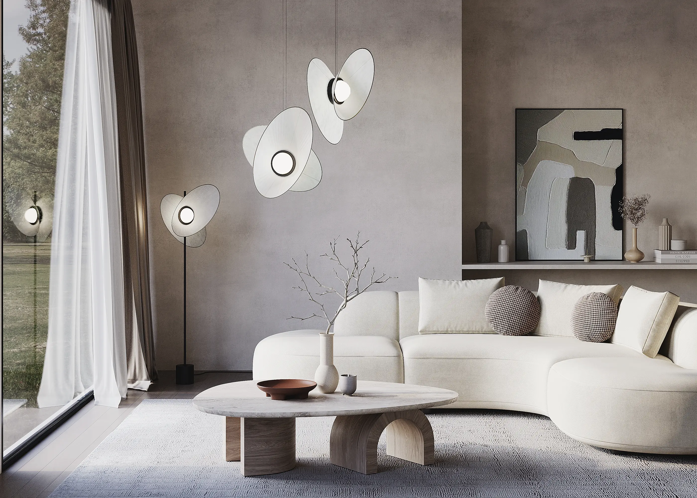 Подвесной светильник Maytoni MOD396PL-L10GR3K