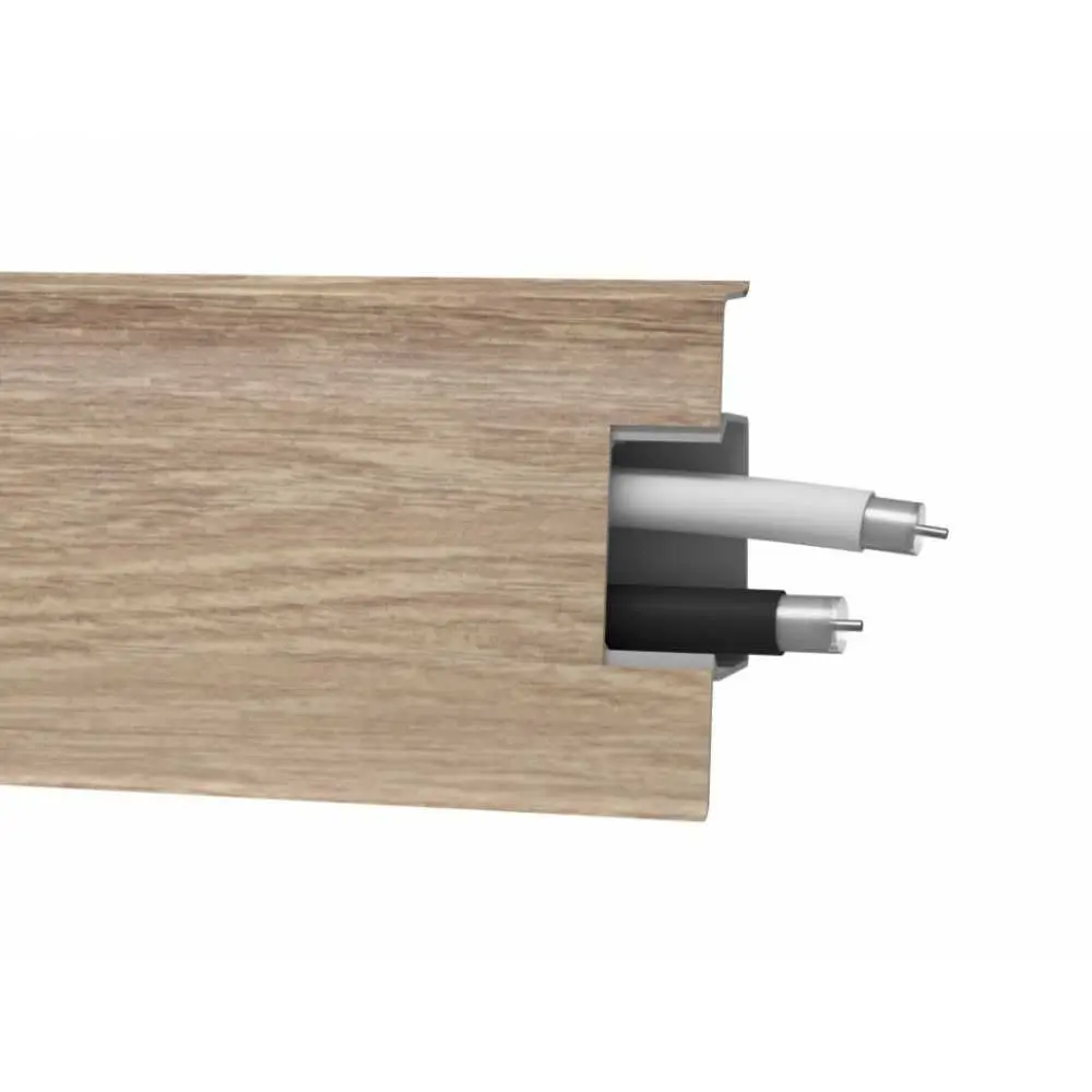 Пластиковый плинтус напольный недорогой