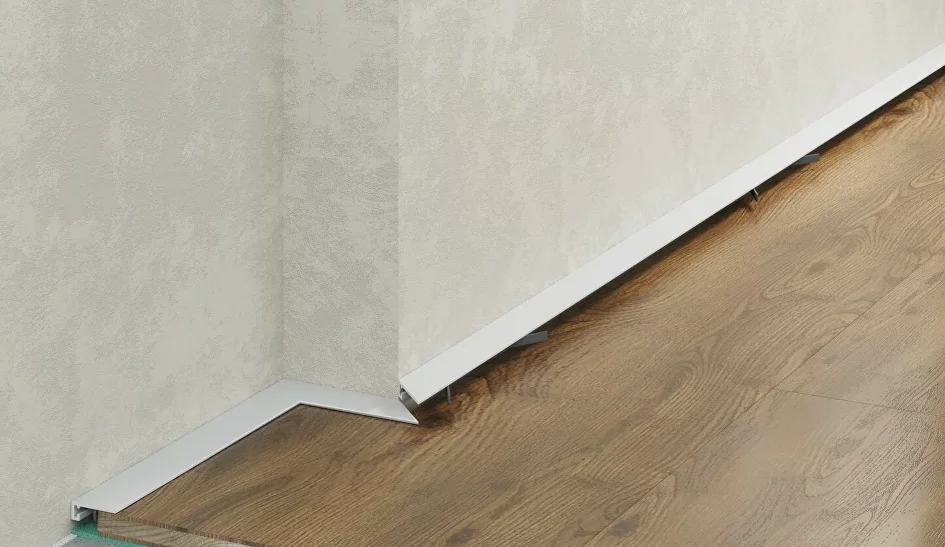 Микроплинтус Laconistiq MICRO 15 Classic белый матовый