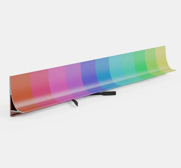 Микроплинтус Pro Design Corner L 584 R любой цвет по RAL