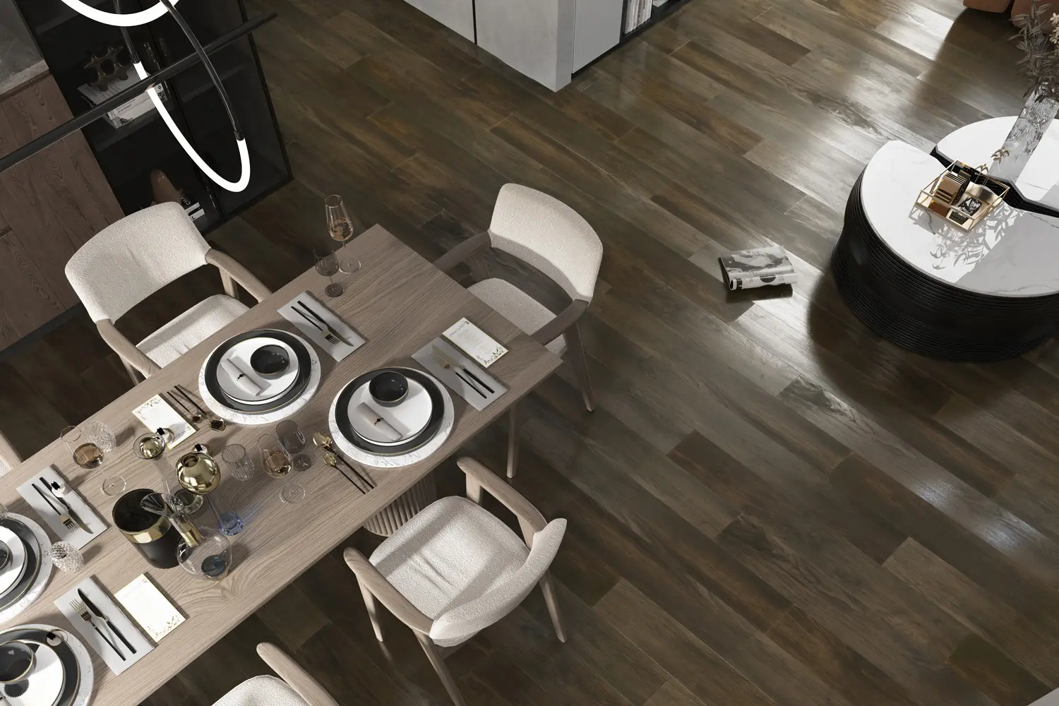 Кварцевый ламинат Fargo Classic 2022-2 Орех Маньчжурский недорого