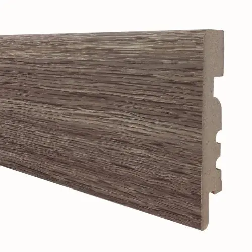Плинтус ламинированный МДФ Finitura Dekor Дуб Art 36 80 мм х 16 мм х 2400 мм