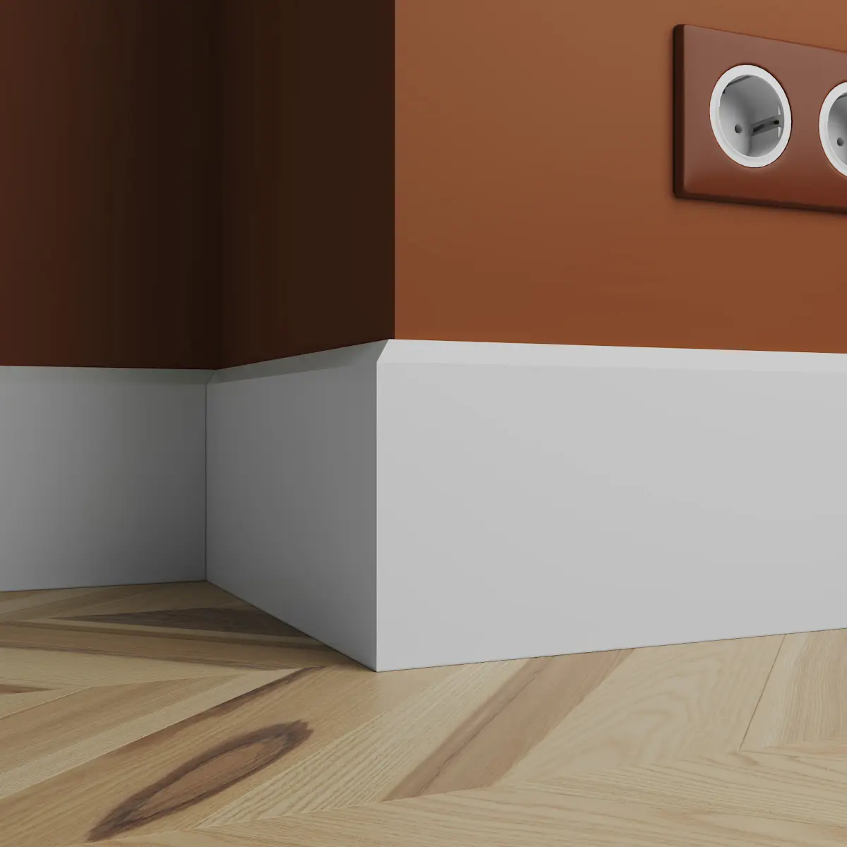 Плинтус base 023 i (2000x120x12 мм)