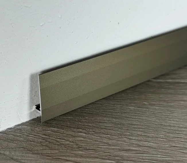 Порог для кварцвинила и ламината Pro Design Doorstep 571 алюминиевый коньяк 900 мм