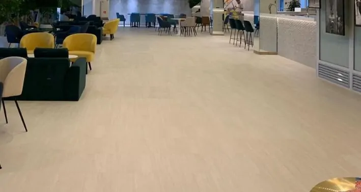 Плитка Альпин флор в кафе