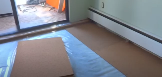 Подложка из пробки