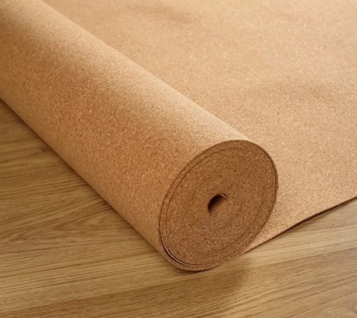 Пробковая подложка в рулонах