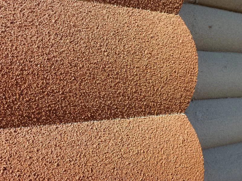 Напыляемая пробка на изогнутых поверхностях