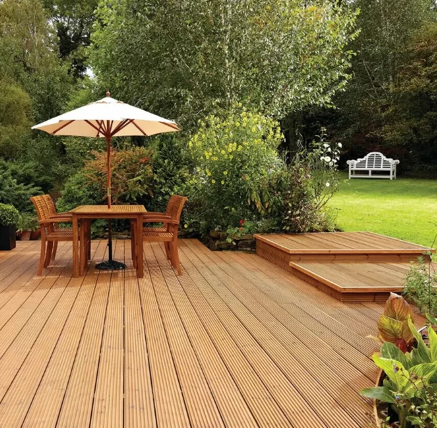 Террасная доска на участке