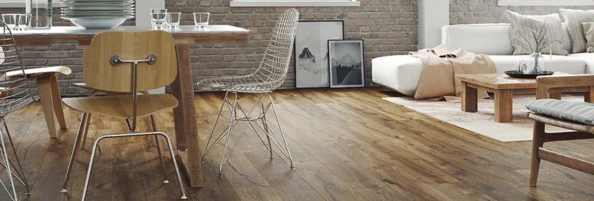 Паркетная доска Барлинек в интерьере студии