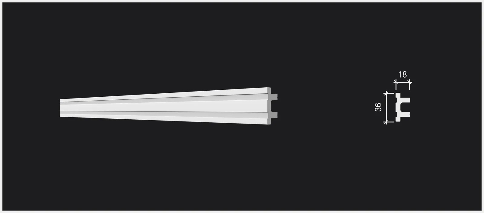 Молдинг Decor Dizayn DD633 лепнина