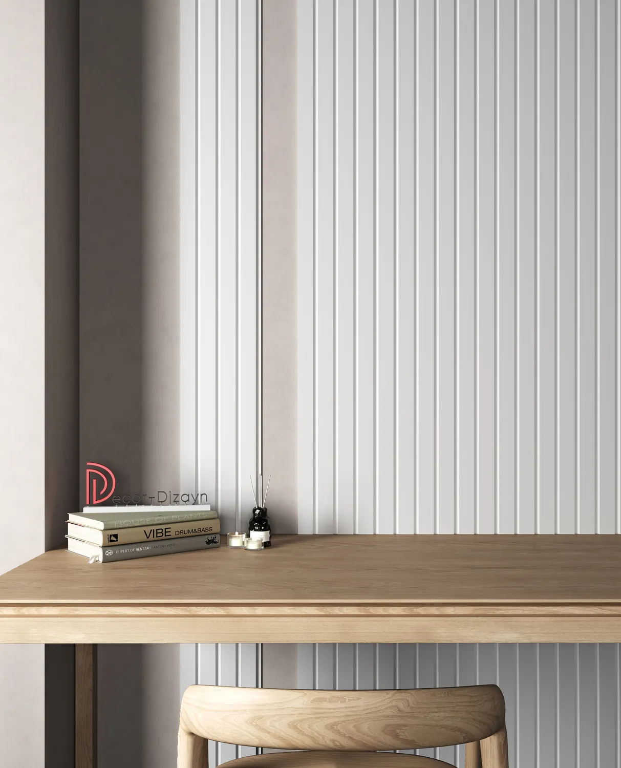 3D стеновая панель Decor Dizayn DD914 3 м в интерьере