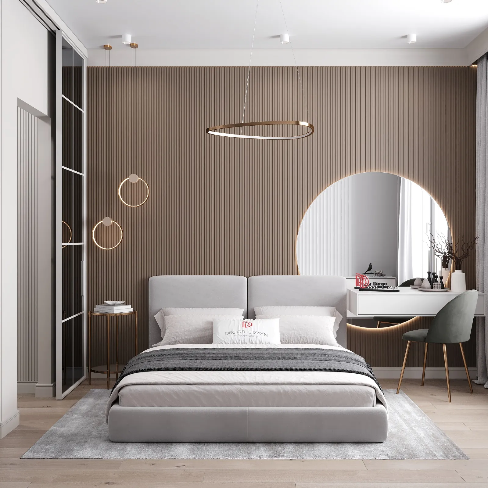 Стеновая панель Decor Dizayn DD931 2 м в интерьере