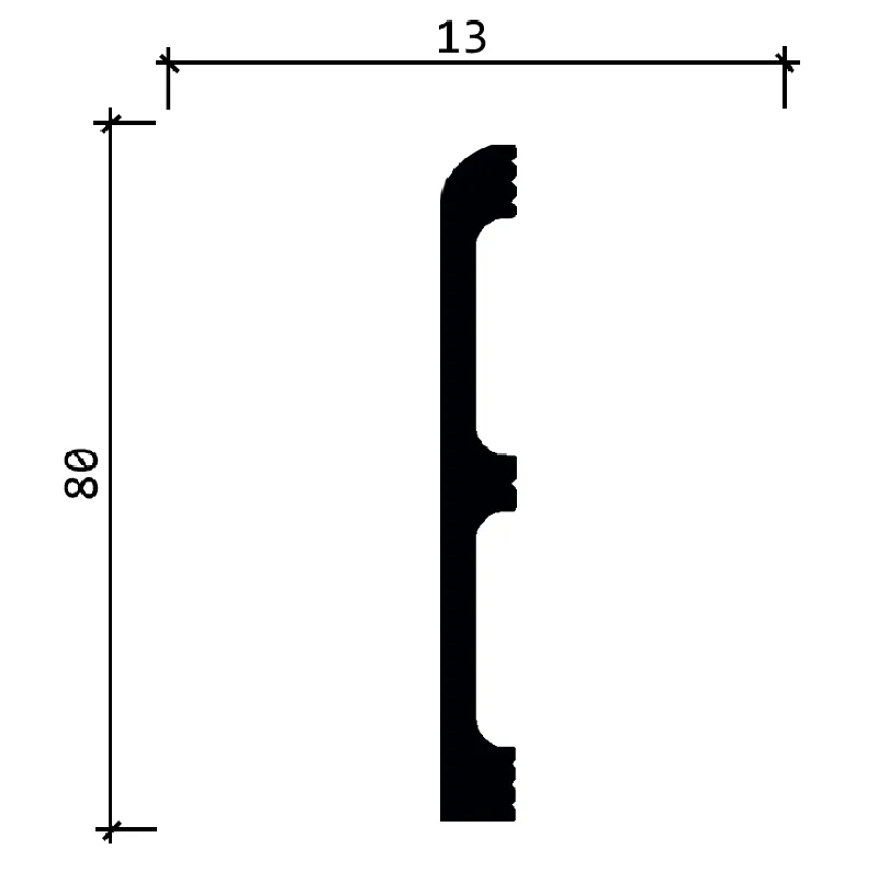 Плинтус Decor Dizayn 706-82SH