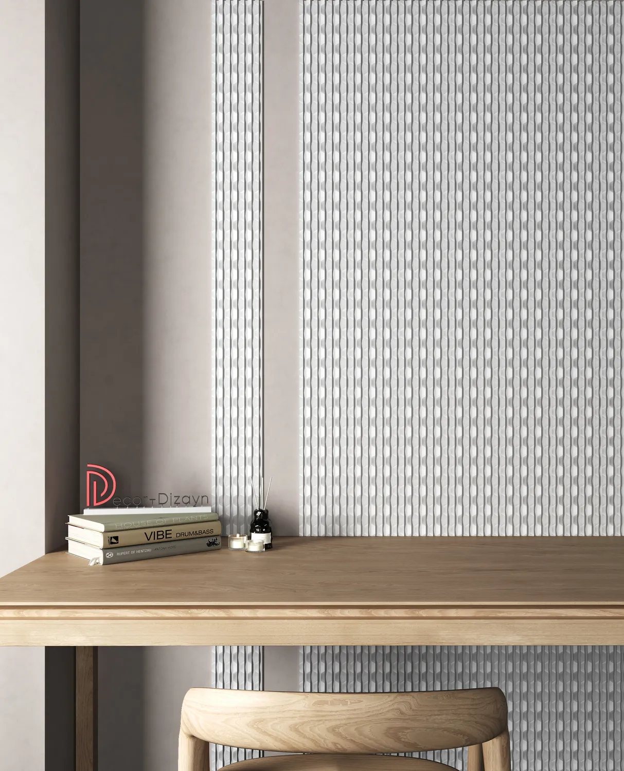 3D панели для стен Decor Dizayn DD930 2 м в интерьере