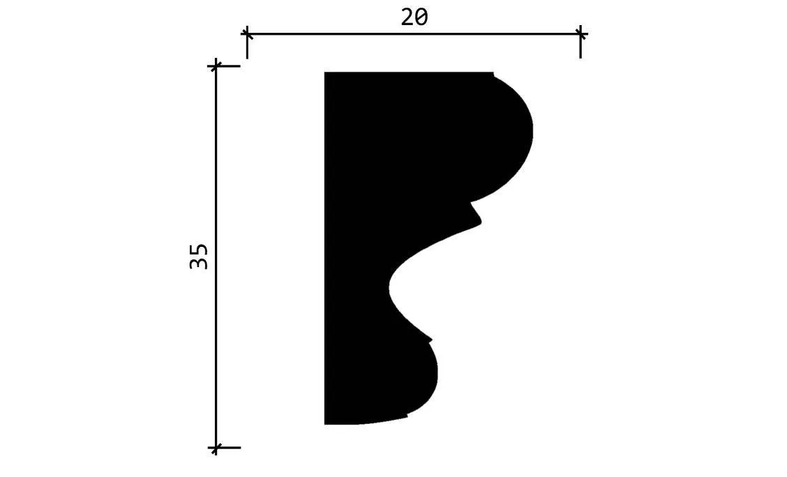 Молдинг Decor Dizayn DD607 лепнина