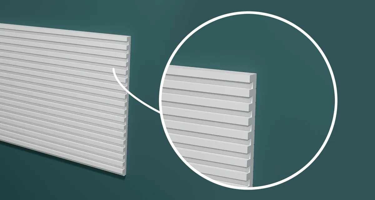 3D стеновые панели Decor Dizayn DD905 3 м в интерьере