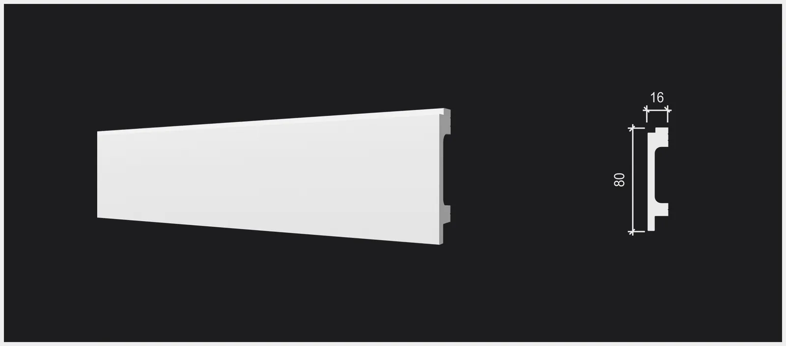 Плинтус Decor Dizayn DD723