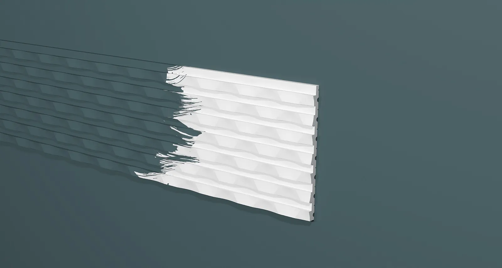 3D панели для стен Decor Dizayn DD930 2 м в интерьере