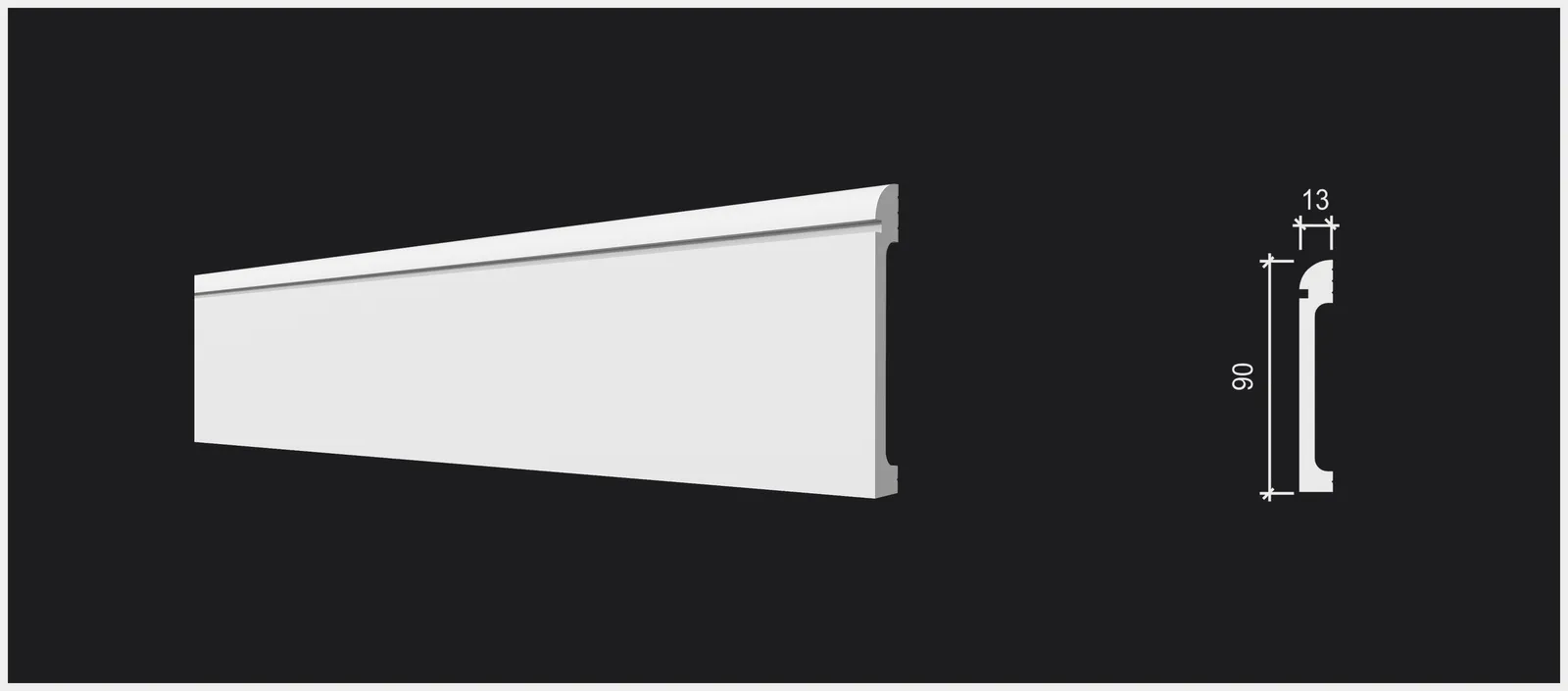 Плинтус Decor Dizayn DD715
