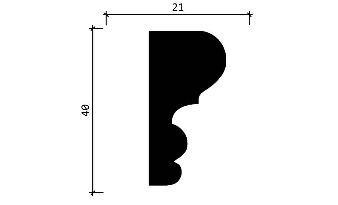 Молдинг Decor Dizayn DD608 лепнина