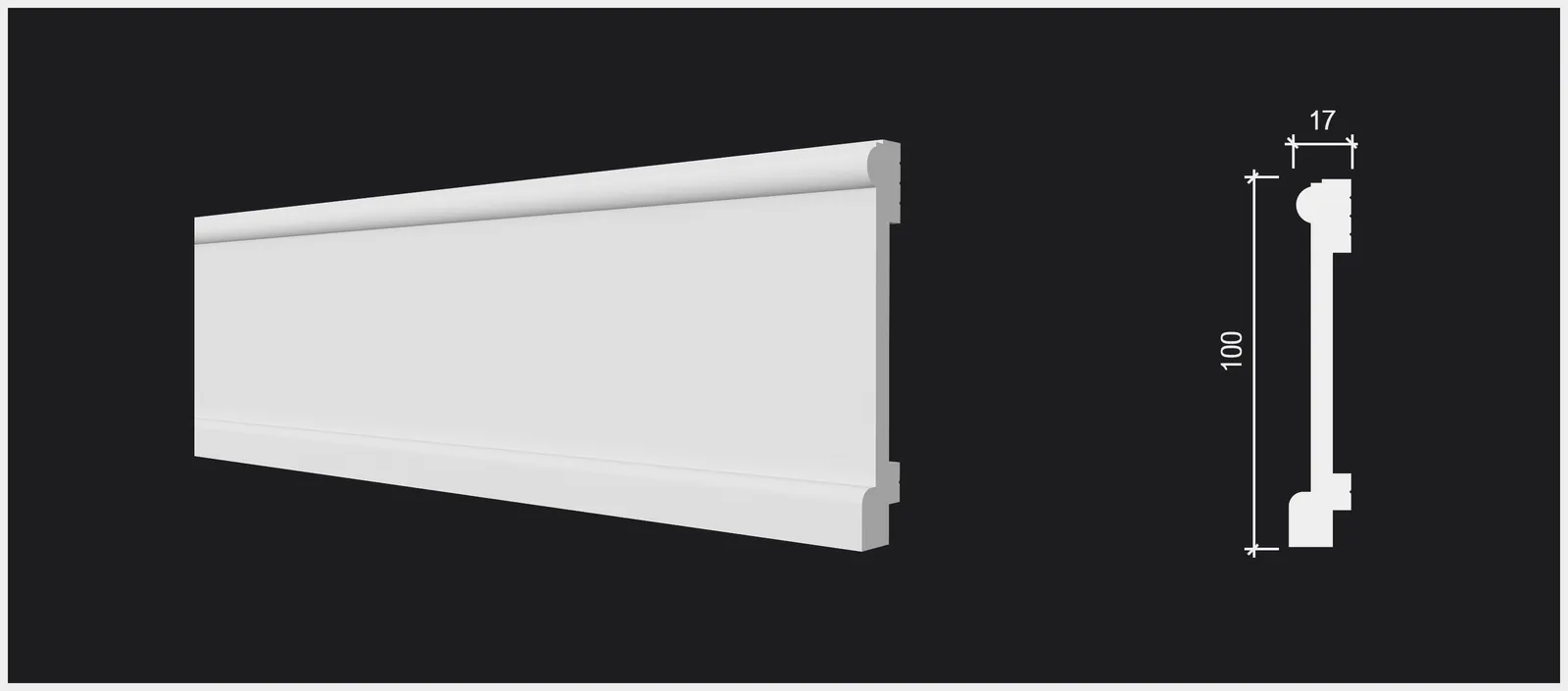 Плинтус Decor Dizayn DD712